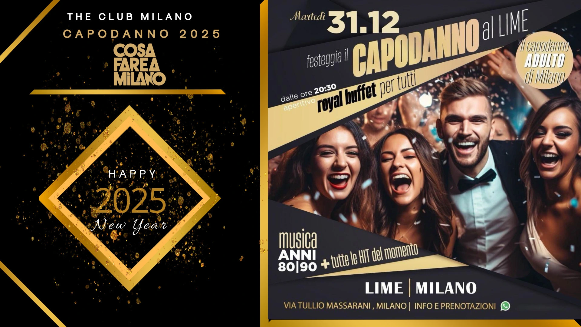 Capodanno milano lime