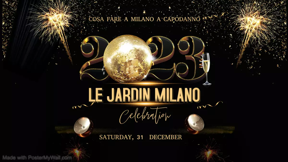 Le Jardin Milano Capodanno 2023