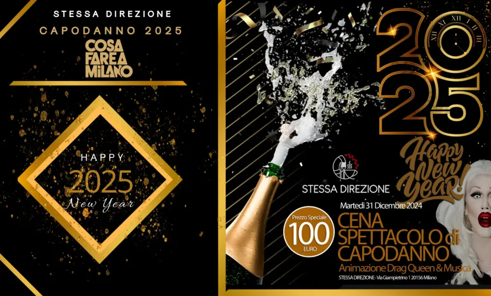 Capodanno Milano 2025 - Stessa Direzione