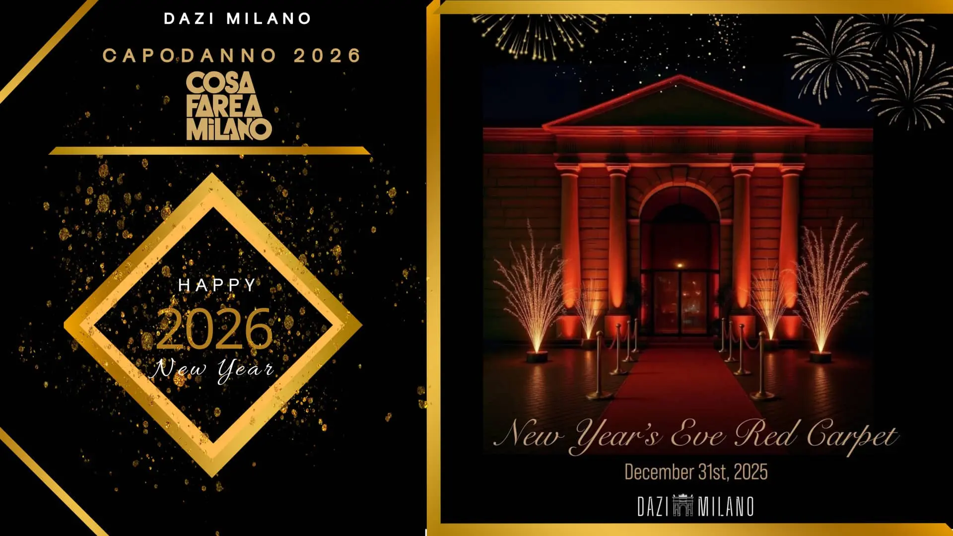 Capodanno Dazi Milano 2026