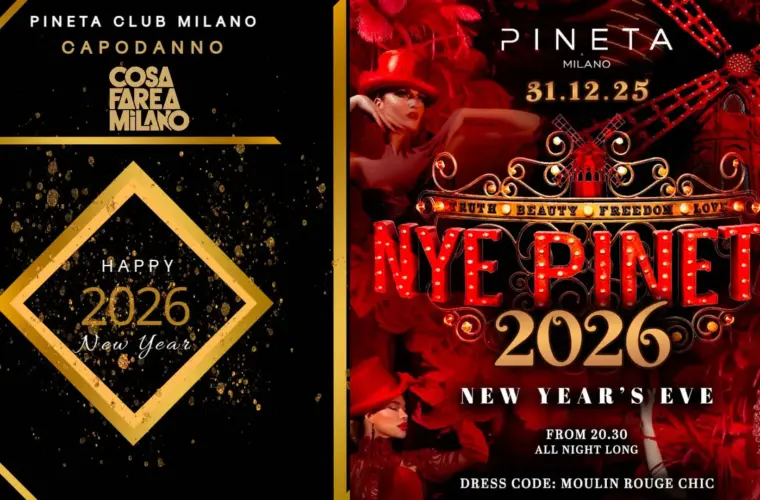 Capodanno Pineta Milano 2026