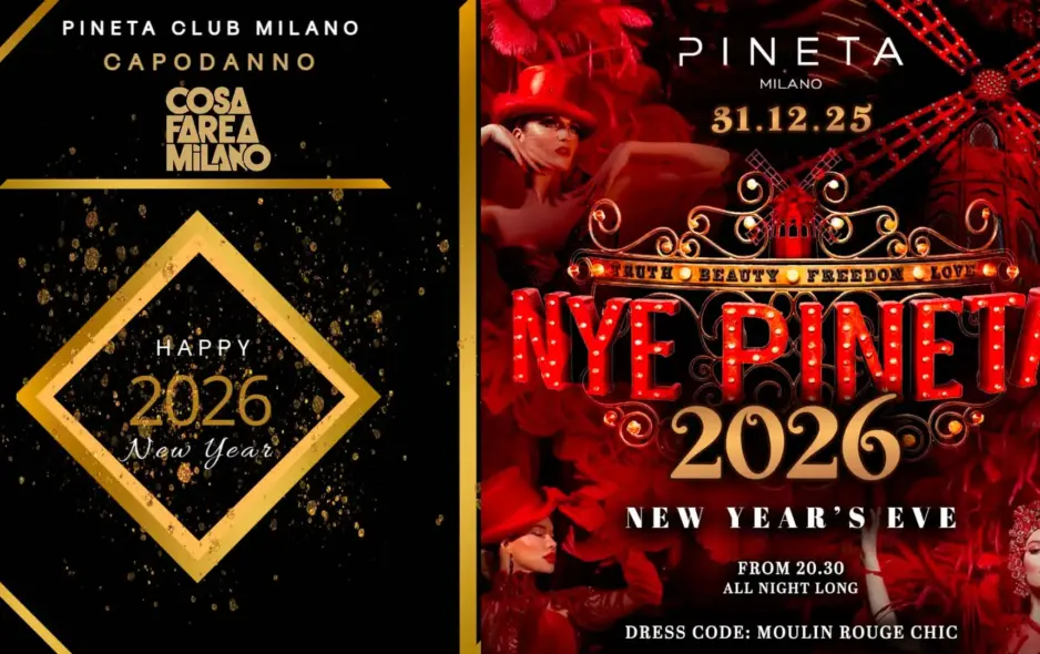 Capodanno Pineta Milano 2026