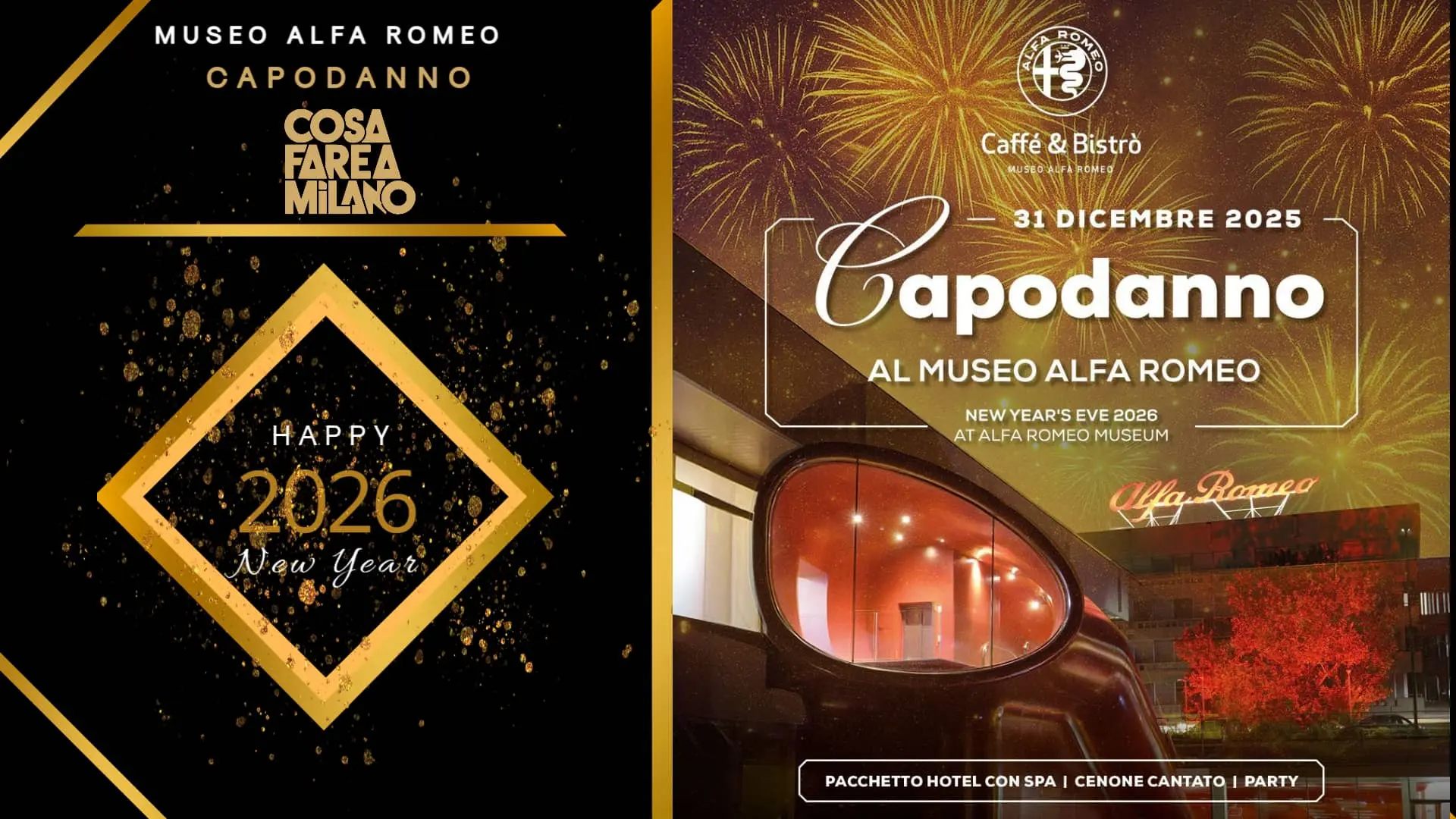 Capodanno Museo Alfa Romeo 2026